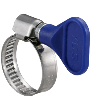 Non-Perforated Butterfly Hose Clamps