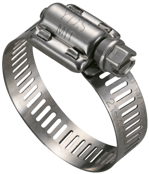 High Torque Hose Clamp with 70-90 in-lbs Tightening Torque